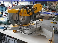 Verstelbare afkortzaagmachine + onderstel dewalt