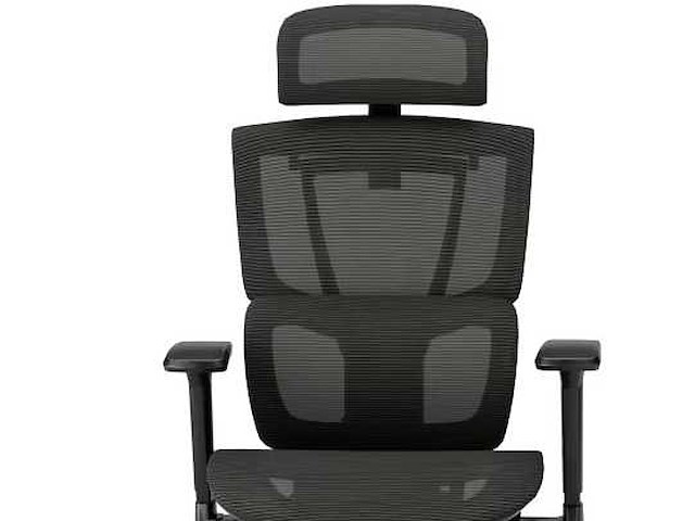 Verstelbare ergonomische stoel met gespleten lendensteun - afbeelding 2 van  13