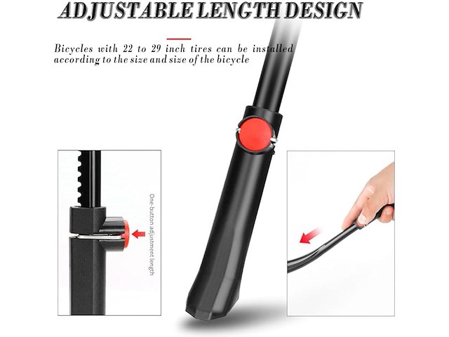 Verstelbare fiets-staander - afbeelding 3 van  4