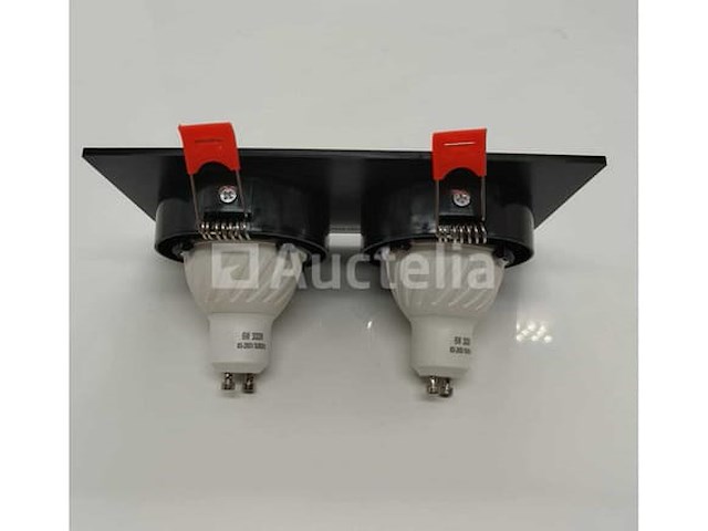 Verstelbare inbouwspot (ep-2) - gu10 fitting - zwart (x40) - afbeelding 2 van  5