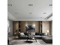 Verstelbare inbouwspot (ep-2) – gu10 fitting – zwart (x20) - afbeelding 5 van  5