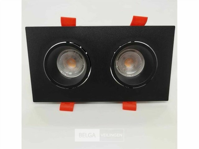 Verstelbare inbouwspot (ep-2) – gu10 fitting – zwart (x40) - afbeelding 3 van  6