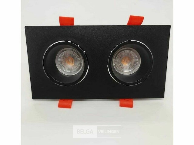 Verstelbare inbouwspot (ep-2) – gu10 fitting – zwart (x40) - afbeelding 3 van  6