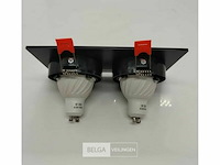 Verstelbare inbouwspot (ep-2) – gu10 fitting – zwart (x40) - afbeelding 4 van  6