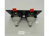 Verstelbare inbouwspot (ep-2) – gu10 fitting – zwart (x40) - afbeelding 4 van  6