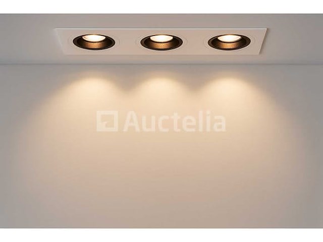 Verstelbare inbouwspot (ep-3) - gu10 fitting - wit/zwart (x20) - afbeelding 4 van  5