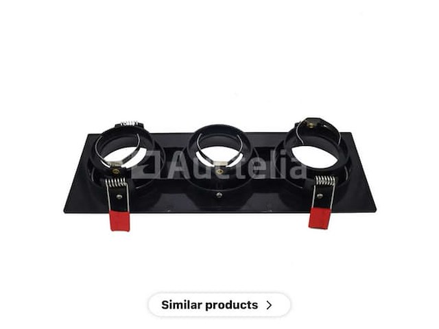 Verstelbare inbouwspot (ep-3) - gu10 fitting - zwart (x40) - afbeelding 2 van  5