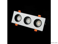 Verstelbare inbouwspot (ep-3) – gu10 fitting – wit/zwart (x20) - afbeelding 5 van  5