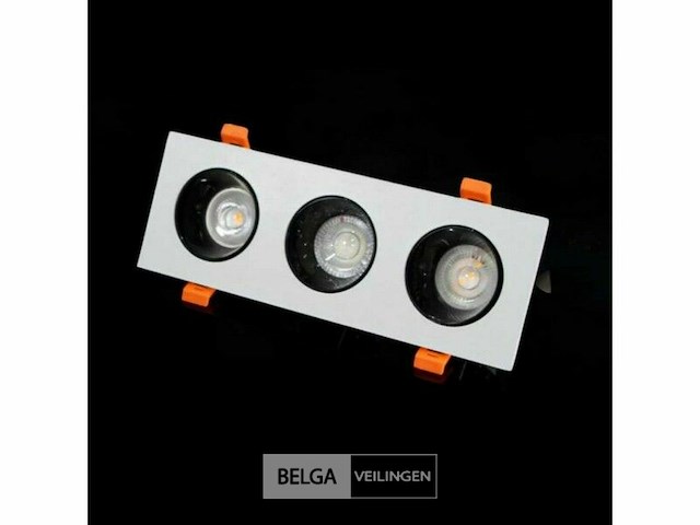 Verstelbare inbouwspot (ep-3) – gu10 fitting – wit/zwart (x20) - afbeelding 6 van  6