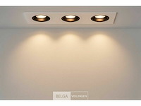 Verstelbare inbouwspot (ep-3) – gu10 fitting – wit/zwart (x40) - afbeelding 2 van  6