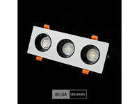 Verstelbare inbouwspot (ep-3) – gu10 fitting – wit/zwart (x40) - afbeelding 6 van  6
