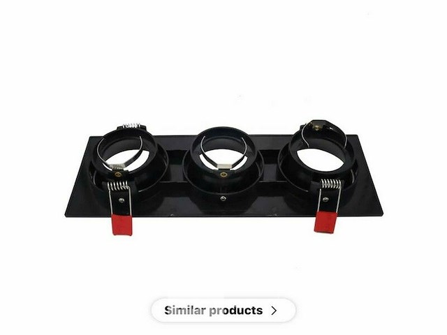 Verstelbare inbouwspot (ep-3) – gu10 fitting – zwart (x40) - afbeelding 5 van  6