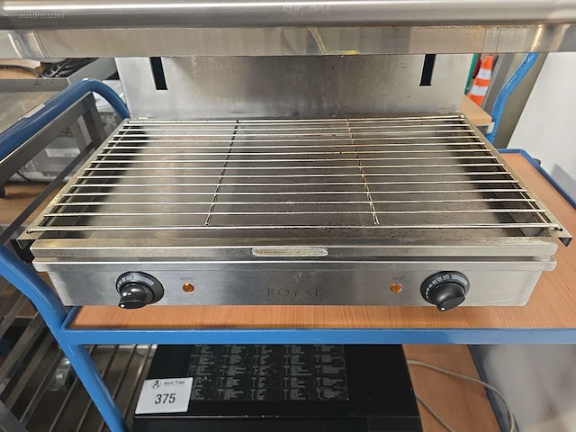Verstelbare inox salamander royal catering... - afbeelding 2 van  4