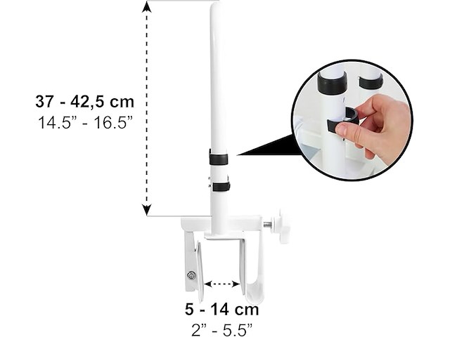 Verstelbare instaphulp voor badkuipen - afbeelding 5 van  5