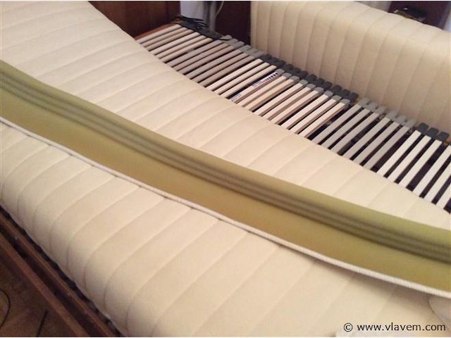Verstelbare lattoflex + matras 2st getest b:140 - afbeelding 1 van  4