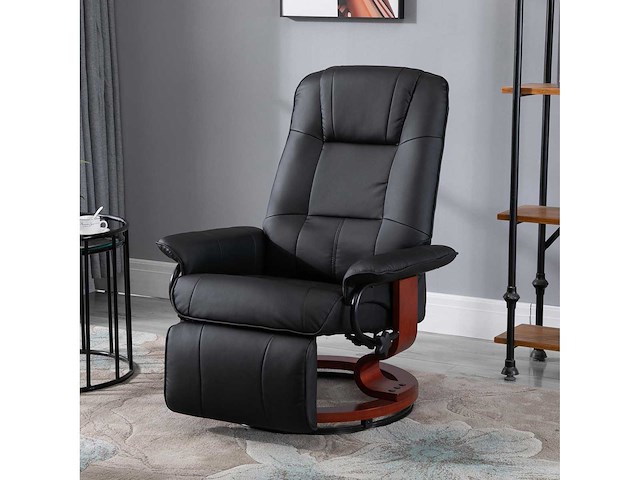 Verstelbare leunstoel met verstelbare voetensteun 360° - afbeelding 2 van  9