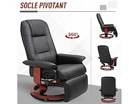 Verstelbare leunstoel met verstelbare voetensteun 360° - afbeelding 8 van  9