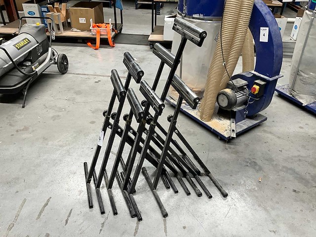 Verstelbare rollensteunen (7x) - afbeelding 1 van  3