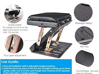 Verstelbare voetensteun voor onder het bureau - afbeelding 3 van  5