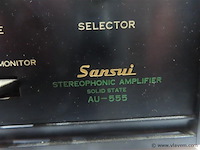 Versterker sansui au-555 - afbeelding 2 van  5