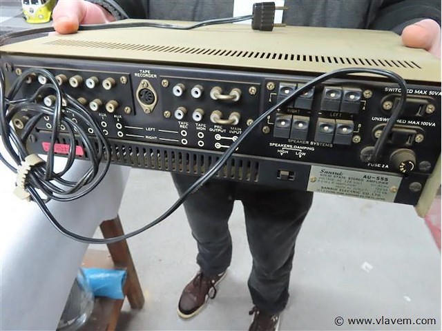 Versterker sansui au-555 - afbeelding 5 van  5