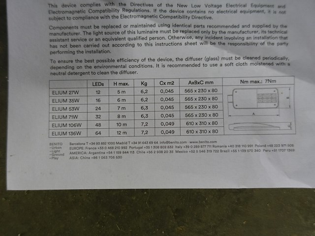 Verstraler benito - afbeelding 3 van  3