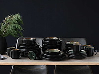 Vert fjord nordique, servies van 30 stuks, steengoed - afbeelding 3 van  8