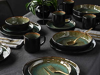 Vert fjord nordique, servies van 30 stuks, steengoed - afbeelding 6 van  8