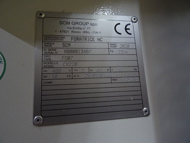 Verticale cnc scm - afbeelding 11 van  12