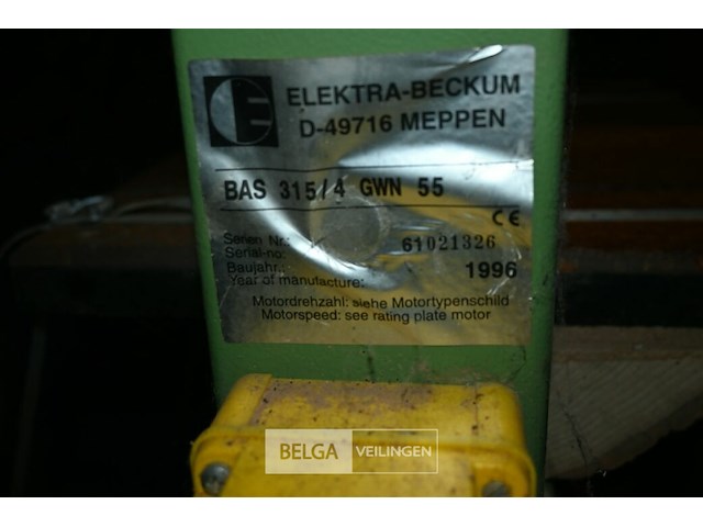 Verticale lintzaagmachine - afbeelding 6 van  6