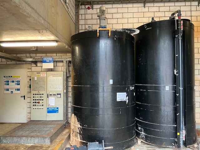 Verticale mengtank - afbeelding 1 van  4