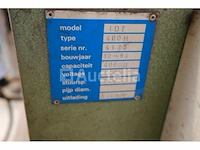 Verticale metaaldraaibank ldt 400h