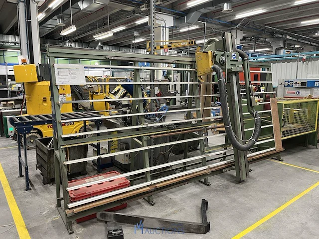 Verticale paneelzaagmachine harwi - 1989 - afbeelding 2 van  5