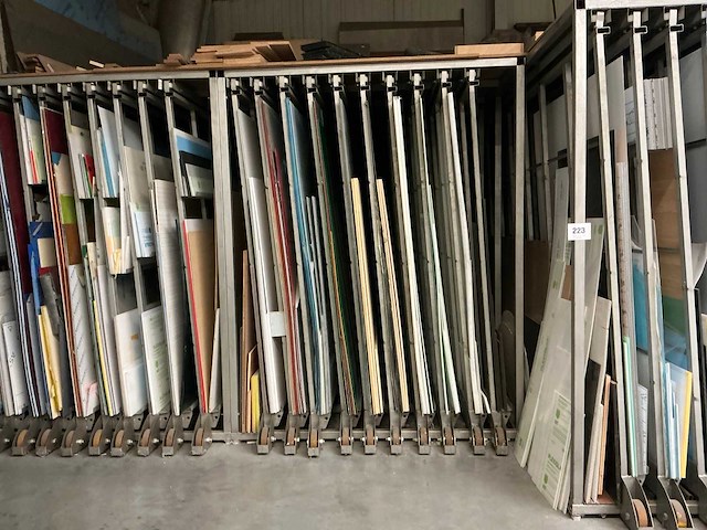 Verticale rolplaten inlegstelling (3x) - afbeelding 1 van  12