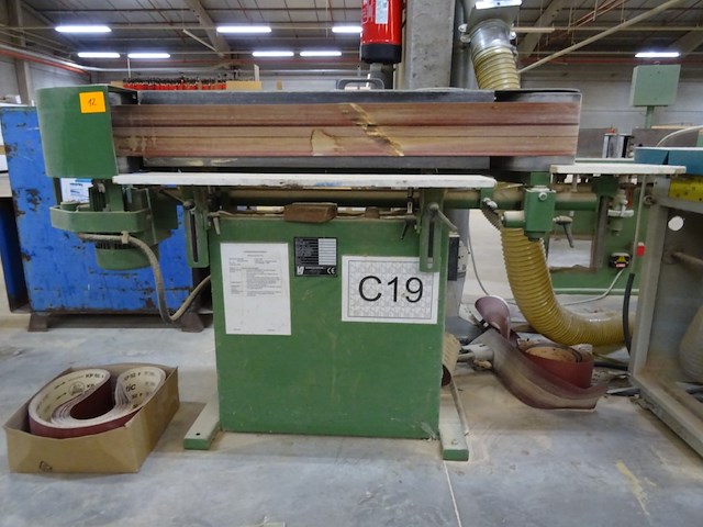 Verticale schuurmachine vangroenweghe - afbeelding 1 van  6