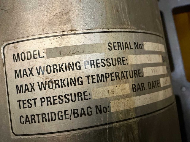 Vertikaal rvs drukvat - afbeelding 3 van  5