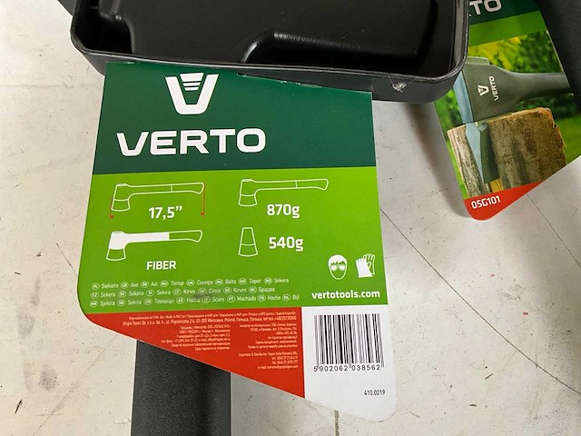 Verto 05g101 bijl 870 gram (5x) - afbeelding 4 van  4