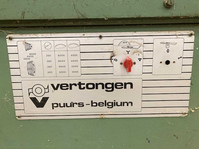 Vertongen - az03 - zaagtafel - afbeelding 3 van  10