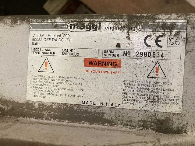 Vertongen - freesmachine - afbeelding 21 van  21