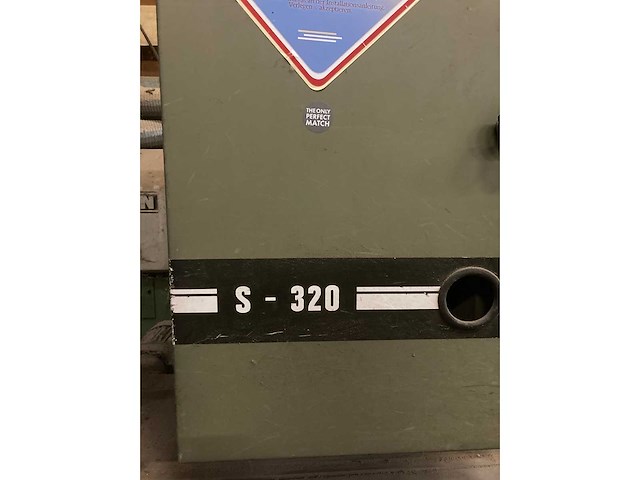 Vertongen - s-320 - breedbandschuurmachine - afbeelding 13 van  21
