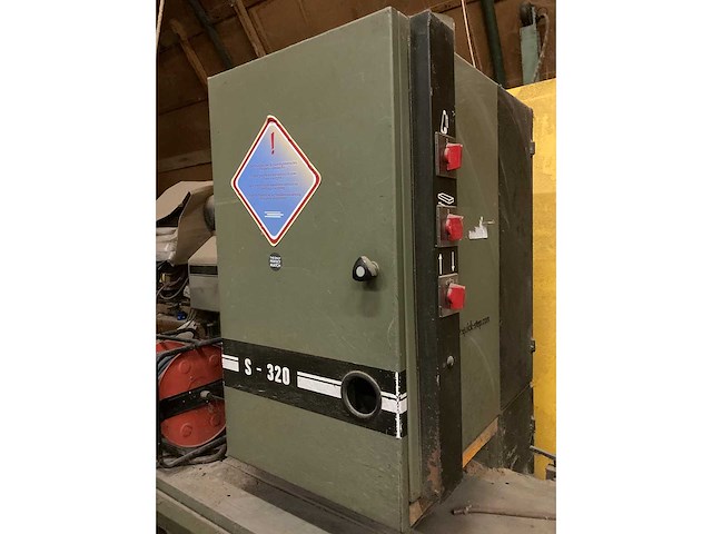 Vertongen - s-320 - breedbandschuurmachine - afbeelding 12 van  21