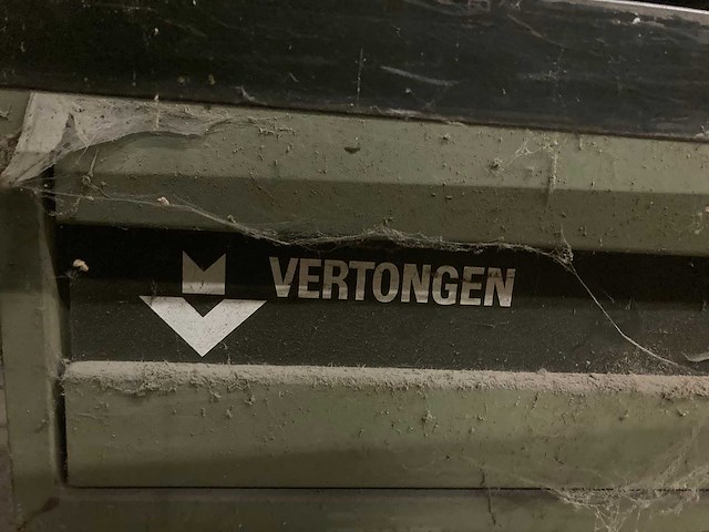 Vertongen - s-320 - breedbandschuurmachine - afbeelding 21 van  21