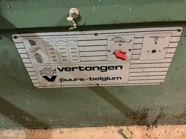 Vertongen az03 paneelcirkelzaagmachine - afbeelding 4 van  8