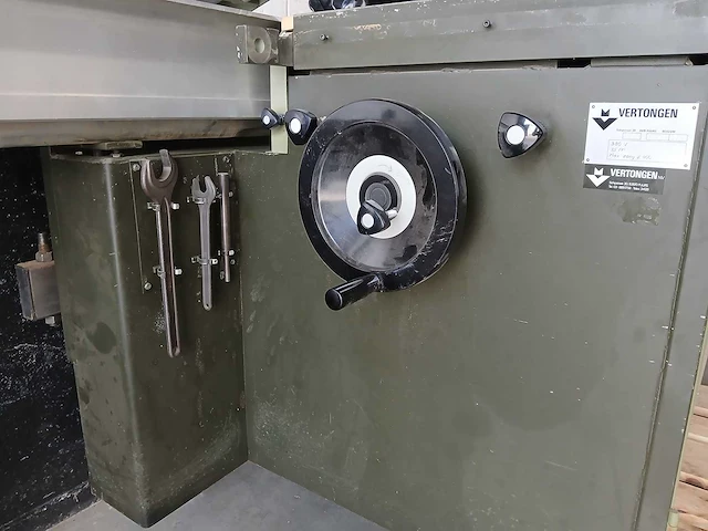 Vertongen az05 - paneelcirkelzaagmachine - afbeelding 22 van  24