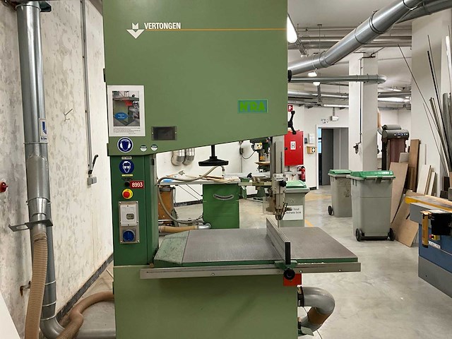 Vertongen n’ra lintzaagmachine - afbeelding 8 van  12