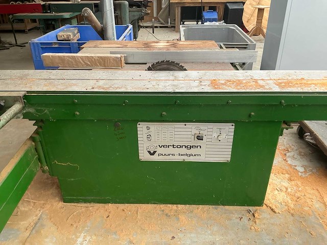 Vertongen paneelcirkelzaagmachine - afbeelding 6 van  7