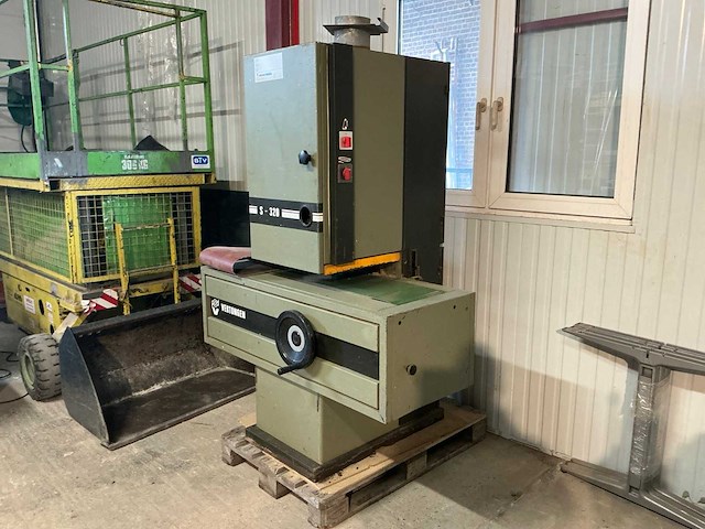 Vertongen s-320 bandschuurmachine - afbeelding 3 van  10