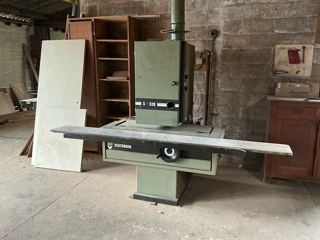 Vertongen s-320 bandschuurmachine - afbeelding 1 van  8