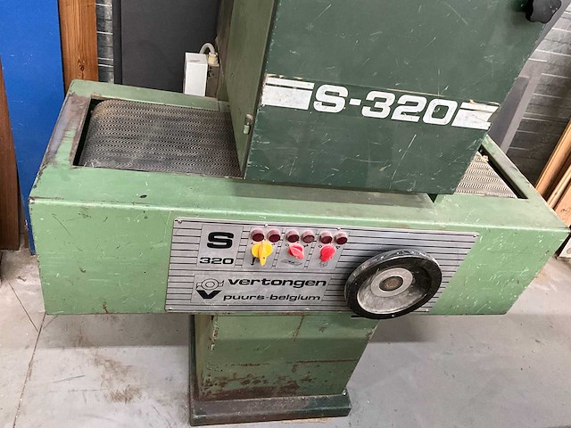 Vertongen s 320 vandikte schuurmachine - afbeelding 2 van  7