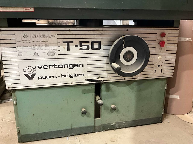 Vertongen t-50 topie houtberwerking - afbeelding 10 van  14